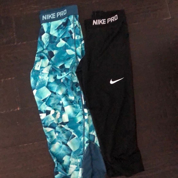 nike pro leggings 3/4 nike pro leggings 3/4